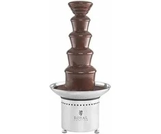 Šokoladinis fontanas šokoladui 5 pakopų 6kg Royal Catering RCCF-65W4