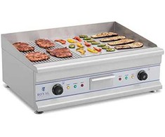 Royal Catering Grilis dvivietis, didelis, griovelis, 75 cm
