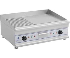 Royal Catering Grilis dvivietis, didelis, griovelis, 75 cm