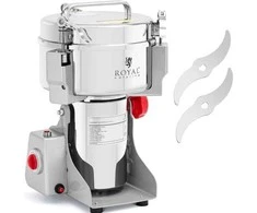 Royal Catering Profesionalus elektrinis malūnėlis prieskoniams, žolelėms, kavai, riešutams, 1000 g, 3000 W