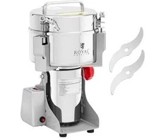 Royal Catering Profesionalus elektrinis malūnėlis prieskoniams, žolelėms, kavai, riešutams, 2000 g, 3400 W