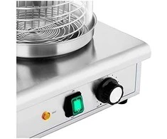 Royal Catering Dešrainių šildytuvas, 4 bandelių iešmeliai, talpa 30 dešrelių, 650 W