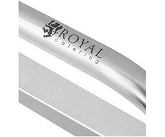 Royal Catering 5 lentynų nerūdijančio plieno maitinimo padavėjo vežimėlis, skirtas maitinimui RCSW-5.1