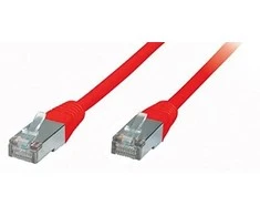S-Conn ShiverPeaks TP-Patchkabel Cat.6 S-FTP PIMF 10.0 m raudona HALOGENFREI - Cable - Network