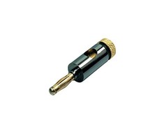 Divers Bananų jungtis 6mm Juoda