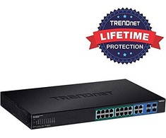Šakotuvas Trendnet TPE-1620WSF, Valdomas, L2/L3, Gigabit Ethernet (10/100/1000), Maitinimas per Ethernet (PoE), Montuojamas į stelažą, 1U
