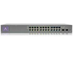 Šakotuvas „Alta Labs S24-PoE“ | Komutatorius | 24x RJ45 1000Mb/s, 16x PoE+, 2x SFP+, 240W, „Bluetooth“, programėlė, stovas