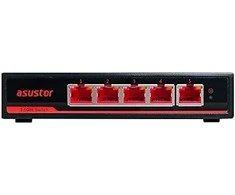 Šakotuvas ASUSTOR ASW205T 2,5 GB bazės nevaldomas jungiklis 5 prievadų