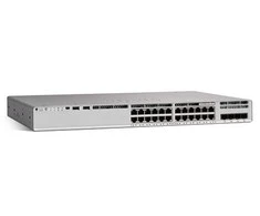 Šakotuvas „Cisco Catalyst 9200“ 24 prievadų „PoE+“, „Network Essentials“.