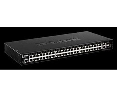 Šakotuvas D-LINK 52P išmanusis valdomas gigabitinis jungiklis