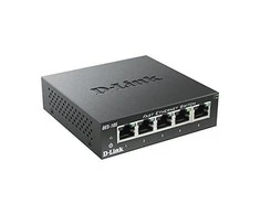 Šakotuvas D-LINK 5 prievadų 10/100 metalinio korpuso stalinio kompiuterio jungiklis