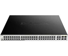 Šakotuvas D-Link DGS-1210-52/ME/E 48 prievadų 10/100/1000BASE-T + 4 prievadų 1 Gbps SFP prievadai Metro Ethernet