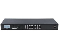 Šakotuvas Intellinet 561259 tinklo komutatorius Gigabit Ethernet (10/100/1000) Juoda Maitinimas per Eternetą (PoE)