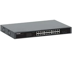 Šakotuvas „Intellinet 561907“ komutatorius, gigabito, 24x RJ45, „PoE+“, 370W, 2x SFP, 1GbE