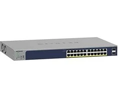 Šakotuvas NETGEAR 24 prievadų GE PoE+ Smart Managed Pro Switch GS724TP