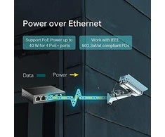 Šakotuvas TP-LINK | Jungiklis | TL-SG1005LP | Nevaldomas | Darbalaukis | PoE+ jungtys kiekis 4 | Maitinimo tipas Išorinis