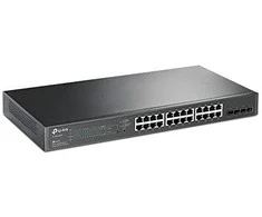 Šakotuvas TP-LINK | „JetStream“ 28 prievadų gigabito išmanusis komutatorius | TL-SG2428P | Valdomas žiniatinklyje | Montuojamas prie stovo | SFP jungčių kiekis: 4 | PoE+ jungčių kiekis: 24 | Maitinimo šaltinio tipas: vienas