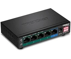 Šakotuvas TRENDNET 5 prievadų Gigabit PoE+ 60 W jungiklis