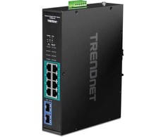 Šakotuvas TRENDnet Trendnet TI-PGM102 łącza jungiama į tinklą Gigabit Ethernet (10/100/1000) Obsługa PoE Juodas