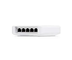 Maršrutizatorius „Ubiquiti USW-Flex“ vidinis/lauko 5 prievadų „Poe“ gigabito komutatorius su 802.3bt įvesties maitinimo palaikymu | „Ubiquiti“