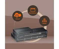 Šakotuvas ZYXEL GS2220-50,EU REGION,48-PORT GBE L2 SWITCH WITH GBE UPLINK (1 YEAR NCC PRO PACK LICENSE BUNDLED) (5Y WARRANTY)