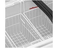 Royal Catering Stiklinis šaldiklis šaldytiems ledams, 180 l, 180 W