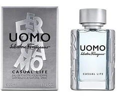 Salvatore Ferragamo Uomo Casual Life EDT tualetinis vanduo moterims, 30 ml