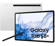 Planšetė Tabletė Samsung Galaxy Tab S8 + 12.4 "256 GB Sidabras (M- X800NZSBEUE)