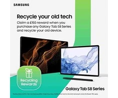 Planšetė „Samsung Galaxy Tab S8 + 12,4" 128 GB Sidabrinis (SM-X800NZSAEUE)