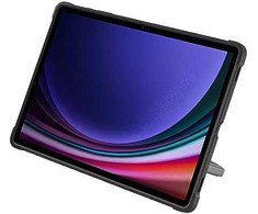 EF-RX810CBE Samsung Protective su stoveliu Galaxy Tab S9+ dėklas planšetiniam kompiuteriui juodos spalvos