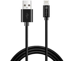 Sandberg USB>Lightning MFI 1m Juodas