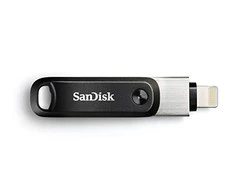 „SANDISK iXpand Flash Drive Go 128GB“ – USB 3.0 + „Lightning“ – skirti „iPhone“ ir „iPad“