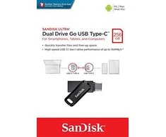 USB laikmena Sandisk Ultra Dual Drive Go 256GB