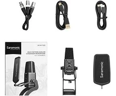 Mikrofonas - Saramonic SR-MV7000 USB/XLR Kondensatorius 20-20kHz su Pop Filtru