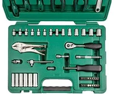SATA. Rinkinys KLUCZY 88el 1/2" / 1/4"