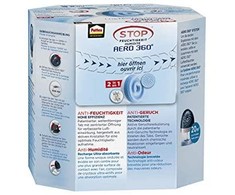 Sausintuvas Pattex Pattex Luftentfeuchter Nachfüll Tabs für Aero 360 2x450g