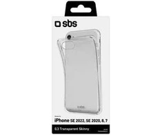 Dėklas Apple iPhone 6/7/8 Skinny Nugarėlė SBS Permatoma