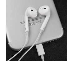 Ausinės SBS Studio Mix 100 In-Ear Lightning MFi baltas