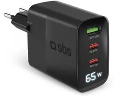 SBS 65W USB-A, 2xUSB-C, ekranas