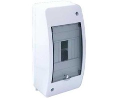 Elektro Plast 3.2 1x4 ant paviršiaus montuojamas modulinis skirstomasis skydas IP42 RNT 4S 3.2