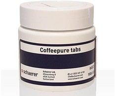 065221 SCHAERER valymo tabletės Coffeepure (100 vnt.)