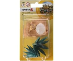 Kolekcinė figūrėlė - Schleich Stručių lizdas (išsamus dizainas, realistiška buveinė)