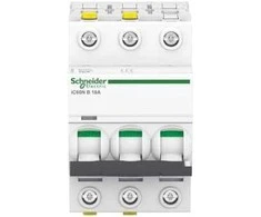 Schneider Electric Jungiklis 3P B 16A 6kA AC IC60N - A9F03316