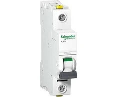 „Schneider Electric“ grandinės pertraukiklis 1P C 1A 10 kA AC iC60H-C1 (A9F07101)
