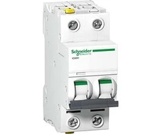 Schneider Electric IC60H 2P 10A C IŠJUNGTA SROVĖ