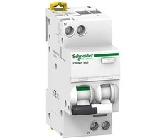 Schneider Electric Schneider diferencinis srovės perjungiklis su srovės perjungikliu 20A 30mA tipo AC 1- field + N - A9D31620