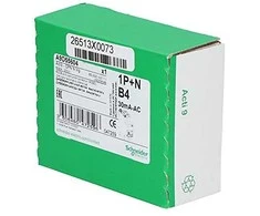 Schneider Electric Schneider Diferencijuotas srovės perjungiklis su perjungikliu 4A 30mA tipo AC 1- field + N - A9D55604