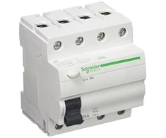 Schneider Electric Schneider Srovės nuotėkio relė Acti 9 (25A; 30mA AC; 4P)