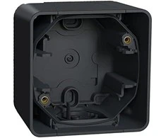 Schneider Electric Mureva Styl IP55 sienos pagrindas 1x antracitas MUR37911