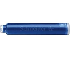Schneder Rašalo kapsulės, Schneider, 30 vnt., trumpos, mėlynos sp.